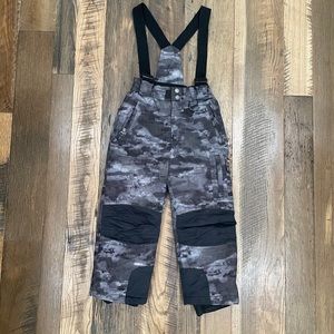 Weatherproof snowboard ski bibs boys 5-6